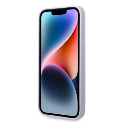 5. Karl Lagerfeld KLHCP14LSNIKBCU iPhone 14 Pro Case - Purple