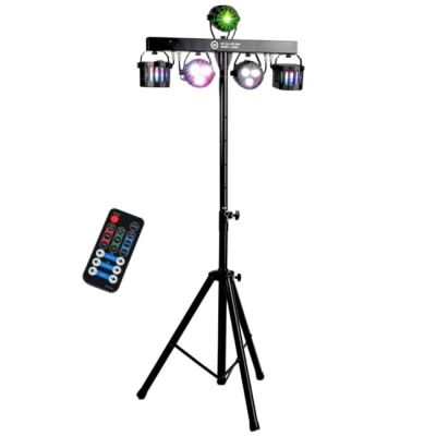 11. LIGHT4ME multi-effect LED PAR DERBY LASER BEAM