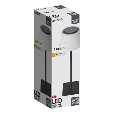 2. Avide ABLDL-USB-B-4W LED Table Lamp G Black, White