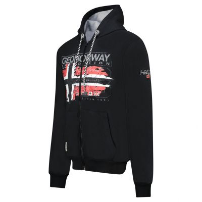 3. Geographical Norway Grusty DB 100 M sweatshirt WZ3083H/GN-Black