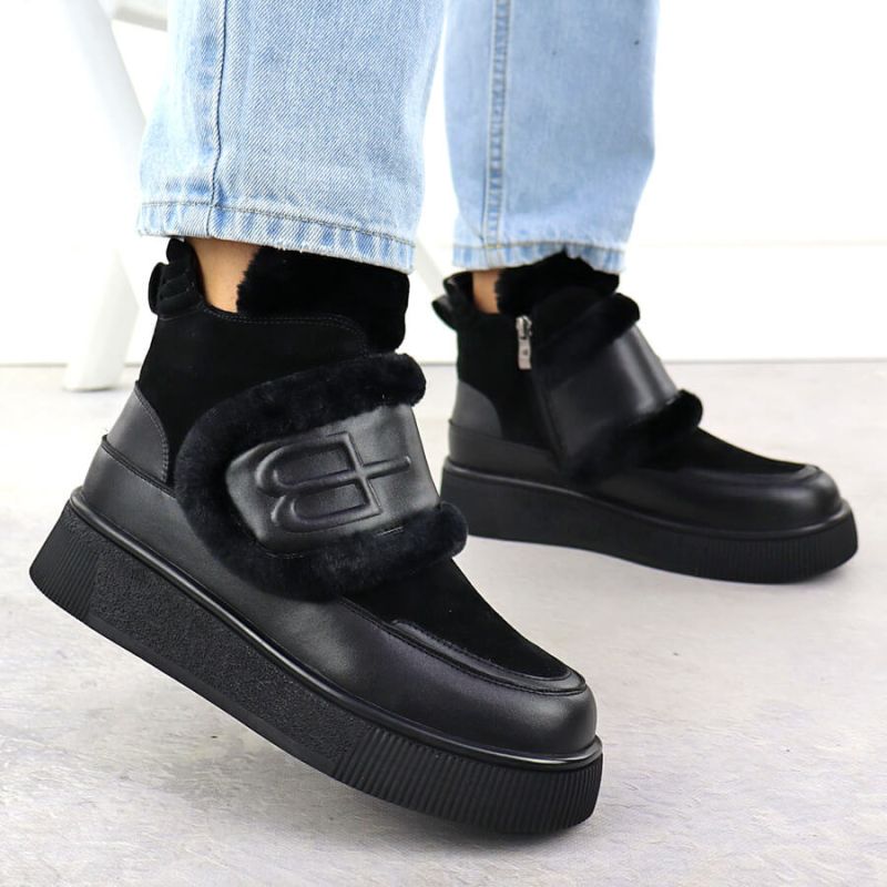 7. Potocki W WOL90A insulated ankle boots, black