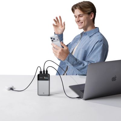 24. Cuktech PB150S Powerbank 100W 15000mAh - Gray
