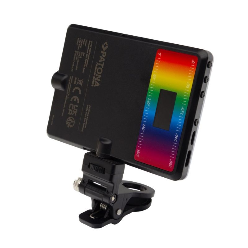 6. PATONA Premium RGB/Bi-Color LED Lamp for Smartphones