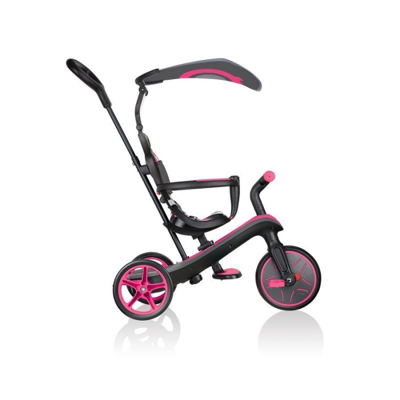 3. 4-in-1 bike Globber Explorer Trike Fuchsia 632-110-2 HS-TNK-000013809