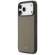2. Mercedes Leather The Move MagSafe Case for iPhone 17 Pro Max - Beige