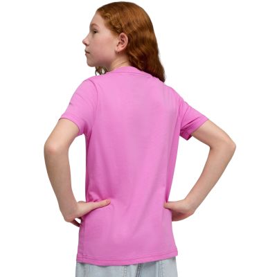 4. Puma ESS Centered Cat Logo Tee for kids pink 692972 74