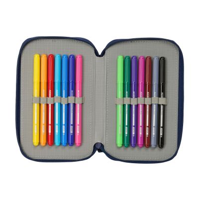 4. FC Barcelona triple filled pencil case 37 PCS 412629857