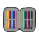 4. FC Barcelona triple filled pencil case 37 PCS 412629857