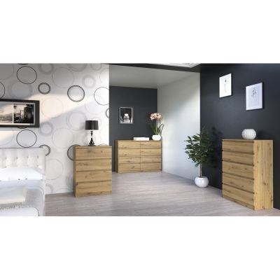 M8 MALWA CHEST OF DRAWERS 120CM 8 DRAWERS ARTISAN