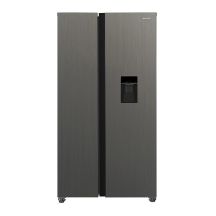 Side by Side Total No Frost Refrigerator MPM-439-SBS-15/ND, stainless steel, height 177cm