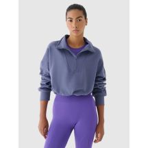 Women's sweatshirt without hood 4F x Anna Lewandowska 4F 4FALSAW24TSWSF1743-31S