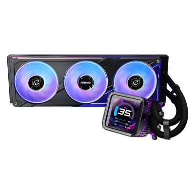 3. ASRock Phantom Gaming 360 LCD Cooler