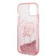 7. Karl Lagerfeld Glitter Karl's Head case for iPhone 14 Plus - pink