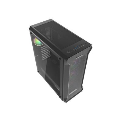 33. NATEC Genesis Irid 505 ARGB NPC-1518 Case (ATX, Micro ATX, Mini ITX; Black)