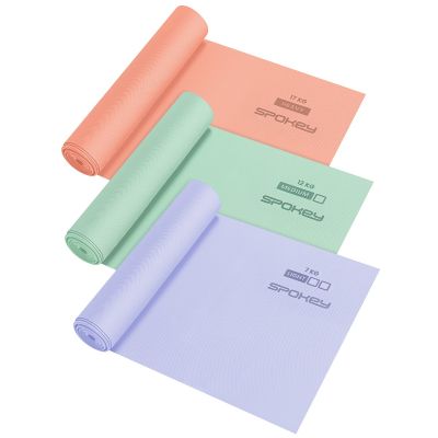 3. Set of 3 Spokey RIBBON TEX SET fitness bands