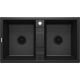 Granite sink, 2-bowl, ZQE_G203 5908212081365