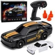 RC Drift Sports Car Interchangeable Body Wheels 4WD Black 1:43