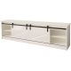 3. GRANERO TV cabinet 200x56.7x35 white/white gloss