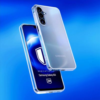 12. 3mk Clear Case for Samsung Galaxy A16 - transparent