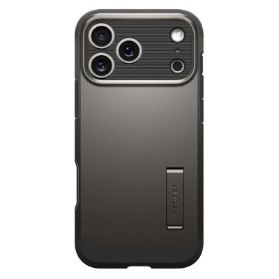 2. Spigen Tough Armor "T" MagSafe Case for iPhone 17 Pro - Gray