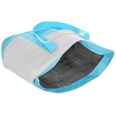 13. ENERO CAMP BLUE AND GREY THERMAL BAG 25L