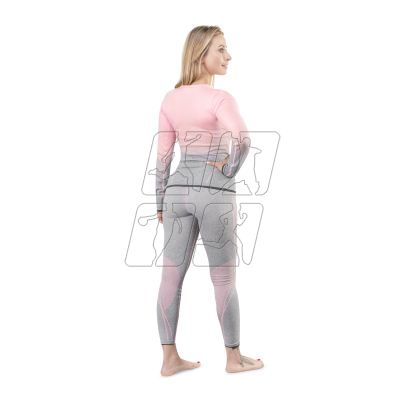 18. Thermoactive underwear Spokey Flora Set Lady Termo SM VT W 6114300000 gray and pink