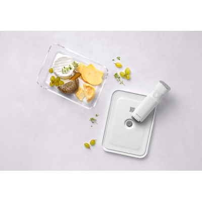 9. ZWILLING Fresh & Save 36812-100-0 Glass Storage Container - Gray 2 Ltr