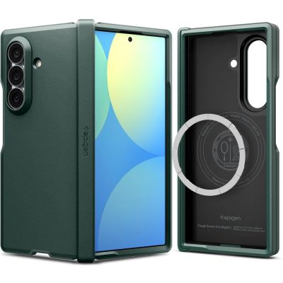 2. Spigen Tough Armor Pro MagFit MagSafe Case for Samsung Galaxy Z Fold 8 Ultra - Dark Green