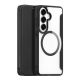 Dux Ducis Skin X Pro MagSafe Compatible Wallet Case for Samsung Galaxy S26+ - Black