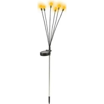 5. SOLAR LAMP DANCING IN THE WIND WHITE BALLS 6 LED 72CM