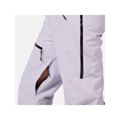 7. ROSSIGNOL W Outerlimits Insulated Bib Women's Ski Pants Gray