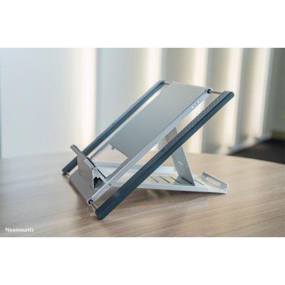 12. Neomounts NSLS100 Laptop Stand Swing Shelf for Notebook Silver 55.9 cm (22")
