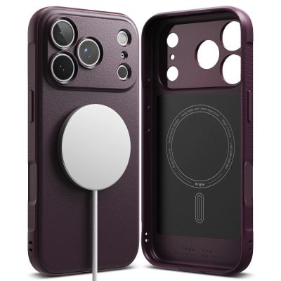 2. Ringke Onyx Magsafe Case for iPhone 18 Pro / 17 Pro – Burgundy