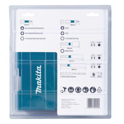 3. Makita B-66896 Drill Bit Set