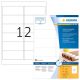 3. HERMA 9538 self-adhesive labels Rectangle White 480 pcs.