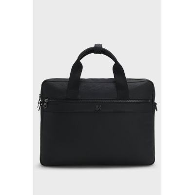 5. Hugo Large Accessories Quantic_Doc NERO laptop bag (50547428-001)