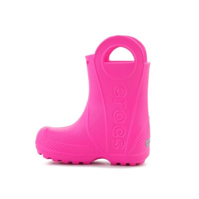 4. CROCS HANDLE IT RAIN BOOT KIDS T PINK CRUSH 211056-6TW