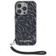 2. Karl Lagerfeld Zebra With Cord iPhone 16 Pro Case - Purple