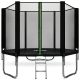 VIRTUFIT TRAMPOLINE WITH SAFETY NET – BLACK – 305 CM