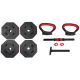 15. COMPOSITE KETTLEBELL PUSH-UP DEVICE 3-IN-1 10KG EB FIT