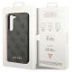 8. Guess GUHCS23SG4GFGR S23 S911 grey/grey hardcase 4G Metal Gold Logo