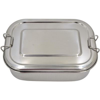 2. REDCLIFFS Stainless Steel Lunchbox Mess Tin 18 x 14 cm