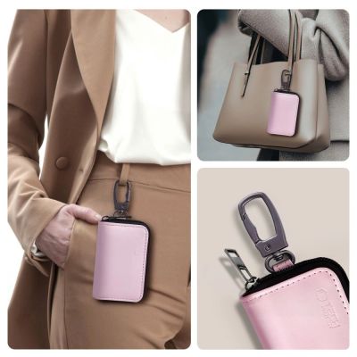 4. Tech-Protect KLR300 RFID Blocking Car Key Case - Pink