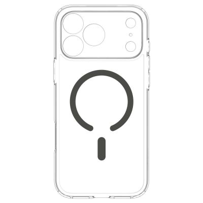 5. Spigen Ultra Hybrid MagSafe Case for iPhone 18 Pro / 17 Pro - Clear Graphite