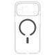 5. Spigen Ultra Hybrid MagSafe Case for iPhone 18 Pro / 17 Pro - Clear Graphite