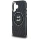 6. Karl Lagerfeld IML Choupette Head Logo MagSafe Case for iPhone 16 - Black