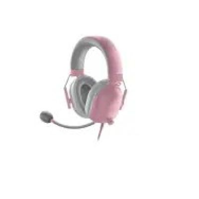 2. Razer Blackshark V2 X Wired Headband Gaming Headset Gray, Pink