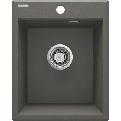 Deante Eridan Single-bowl granite sink without drainer - anthracite ZQE_T104