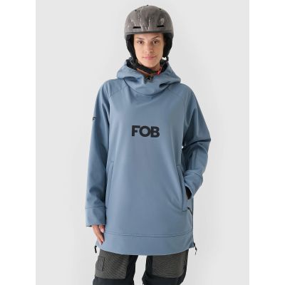 Women's softshell snowboard jacket with 5000 membrane 4F 4FWAW24TSOFF289-32S