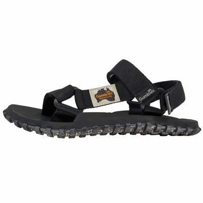 3. Gumbies Scrambler Sandal G-SC-UNI-BLACK